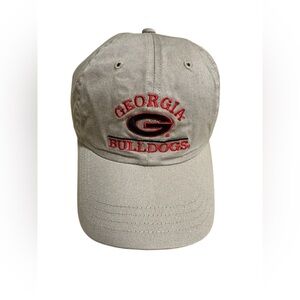 Georgia Bulldogs Baseball Cap with Red & Black Logo